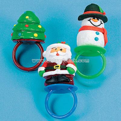 Holiday Frosted Sucker Rings