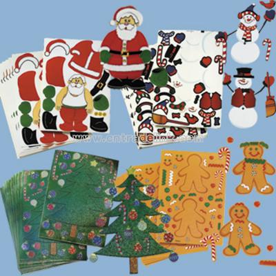 Holiday Make-A-Sticker Assortment