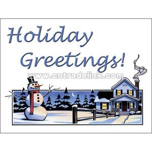 Holiday postcard