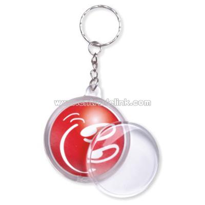 Hollow Acrylic Key Chain