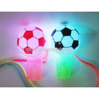 Hot sale Flashing Football Whistle