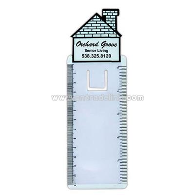 House - Combination bookmark with 3x power magnifier and 5