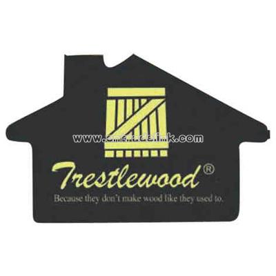 House Shape Recycled rubber coaster