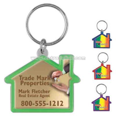 House shape key ring