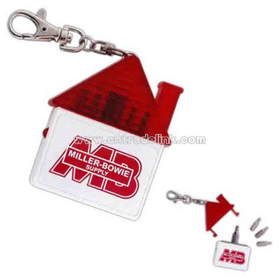 House shaped tool kit