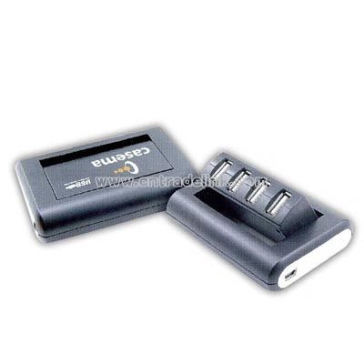 Hydraulic 4 port USB hub