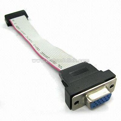 IDC to Mini-VGA Cable