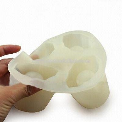 Ice Cube Glass Mold Set with Silicone Material