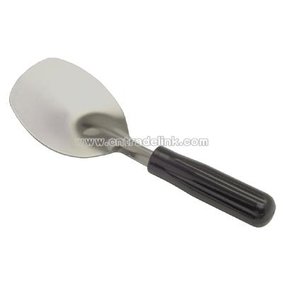 Ice cream spade stainless with plastic handle