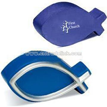 Ichthus-Jesus Fish Stress Ball