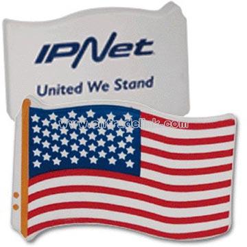 Imprinted stress Ball - American Flag