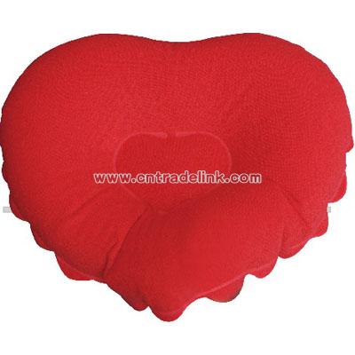 Inflatable Bath Heart Pillow
