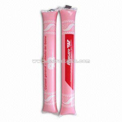 Inflatable Flat-end Cheering Stick