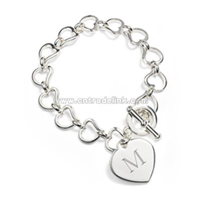 Interlocking Hearts Bracelet