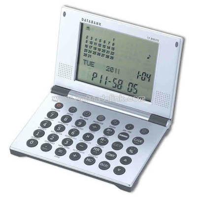 International data bank for desk or travel