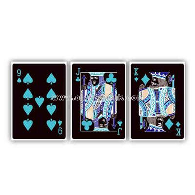 Inverted color deck specialty cards