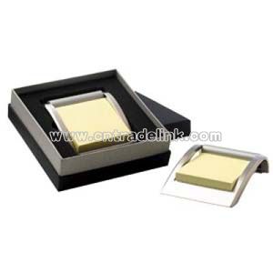 Ion Silver Note Holder