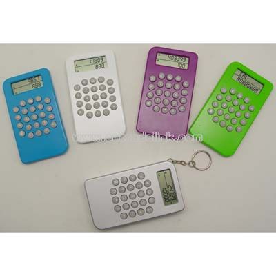 Ipod shape 8 digit handheld Calculator