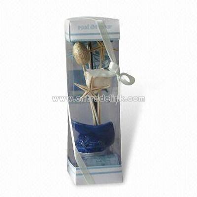 Iron Rack Diffuser with Potpourri & Ceramic Vase