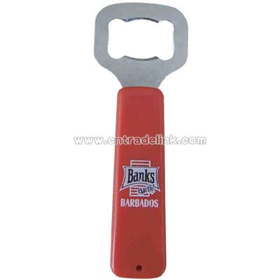 Iron and plastic handle bottle opener