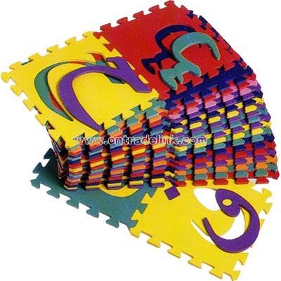 Israeli Alphabet-EVA Puzzle Mat