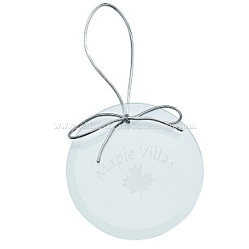 Jade Crystal Ornament - Round