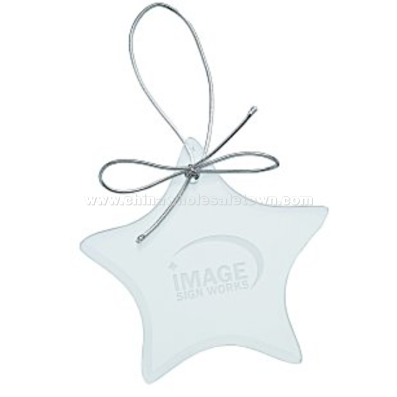 Jade Crystal Ornament - Star