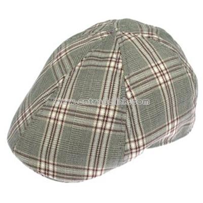 Jasper Plaid Ivy Cap