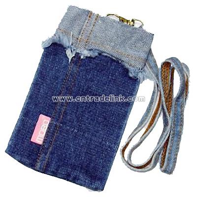 Jeans Shaped Mobile Phone Pouch
