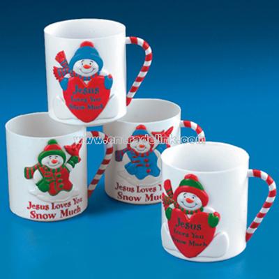 “Jesus Loves You Snow Much” Mugs