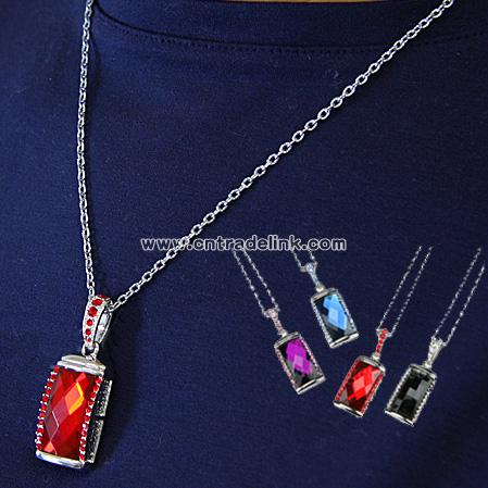 Jewel Necklace USB Flash Drive