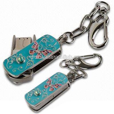 Jeweler Keychain USB Flash Memory