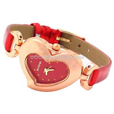 Jewelry Love Slim Wristwatch