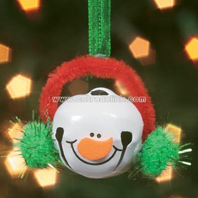 Jingle Bell Snowman Ornament