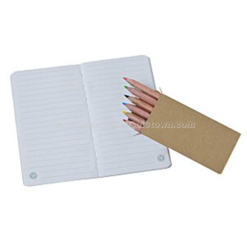 Jotter & Colored Pencil Set