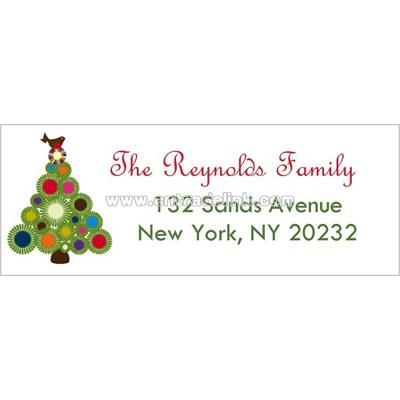 Jubilation Tree Address Label