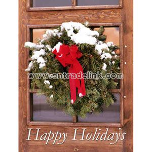 Jumbo holiday postcard