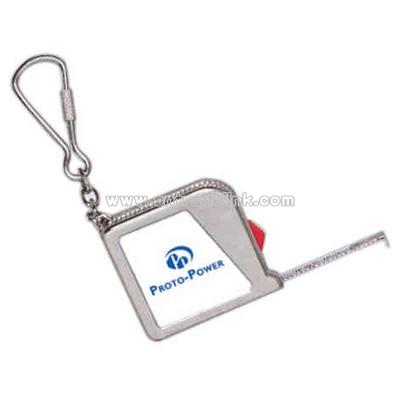 Key holder 6' tape measure and screw lock ring