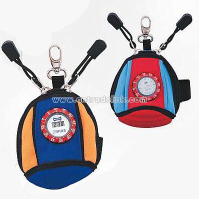 Keychain With Clock