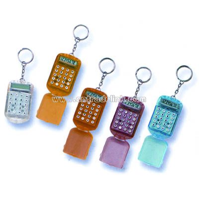 Keychain with Flip cover Calculator