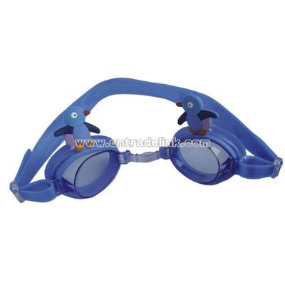 Kid's Silicone Swim Goggles