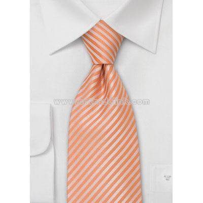 Kids Tie in Tangerine-Orange