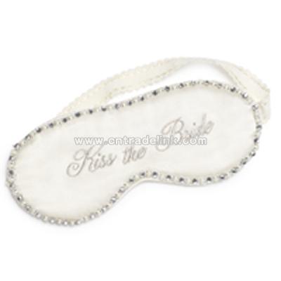 Kiss the Bride Silk Sleep Mask