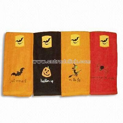 Kitchen Towel Set with Embroidery
