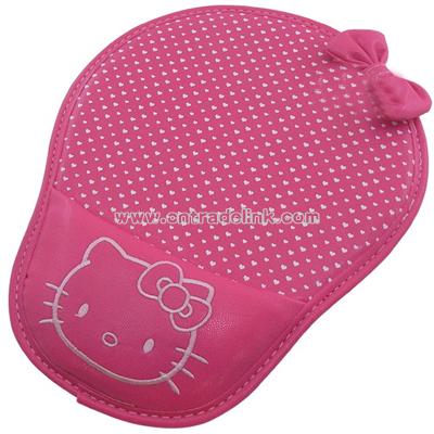 Kitty Leather mouse pad