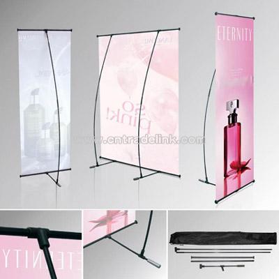 L Banner Stand