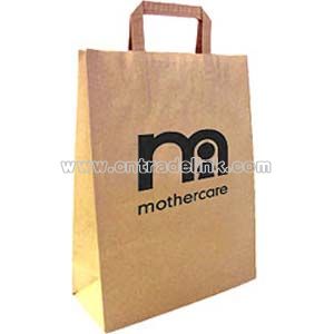 LARGE BROWN PAPER CARRIER BAGS