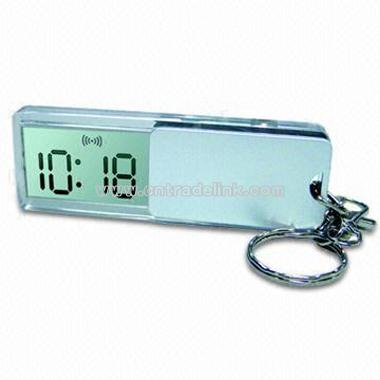 LCD Alarm Clock with Keychain