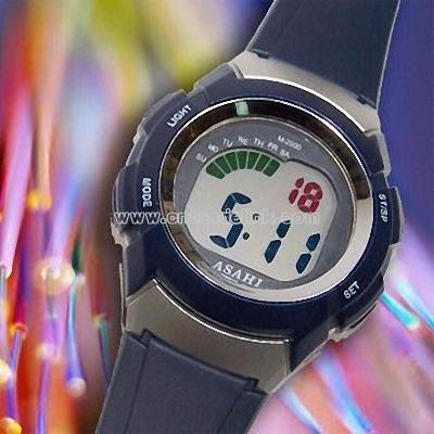 LCD Alarm Watch