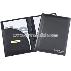 LEATHER CONFERENCE FOLDERS